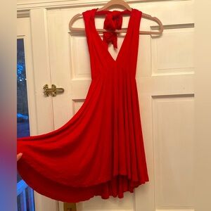 NWT frenzii 3 in 1 halter dress Sz s